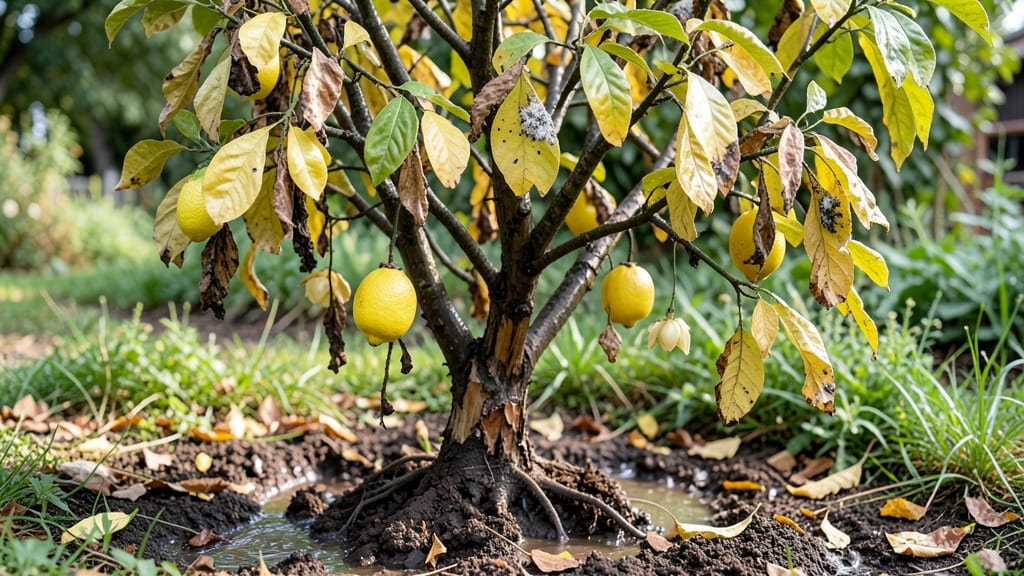 What Does Overwatered Lemon Tree Look Like?: Drooping Leaves, Yellowing Foliage, and Mushy Roots