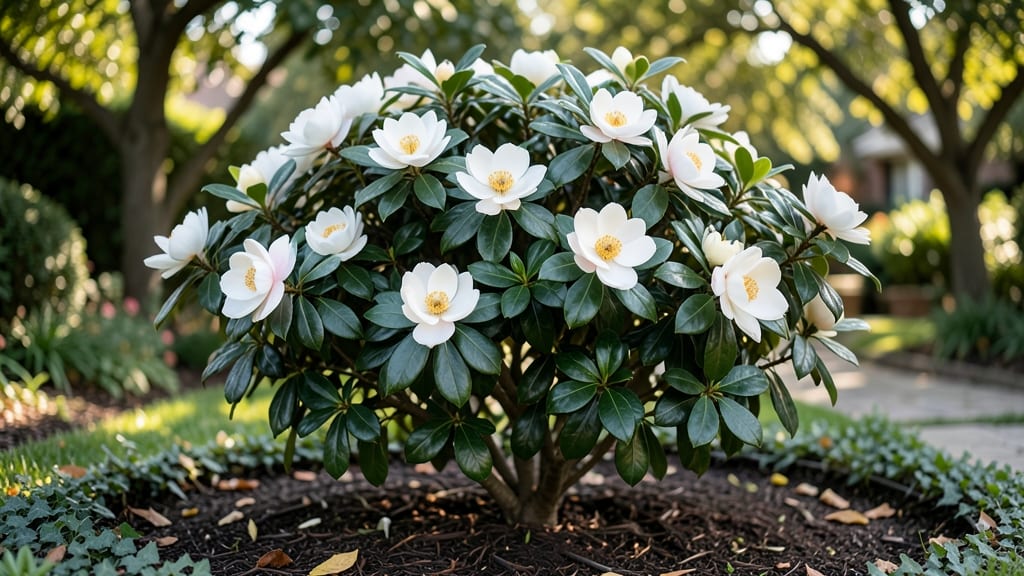 Camellia Tree White: Cold-Hardy Variety for Year-Round Blooms