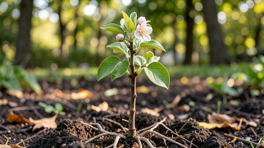 Nectarine Tree Sprout: Cold-Hardy Roots for Faster Fruit Growth