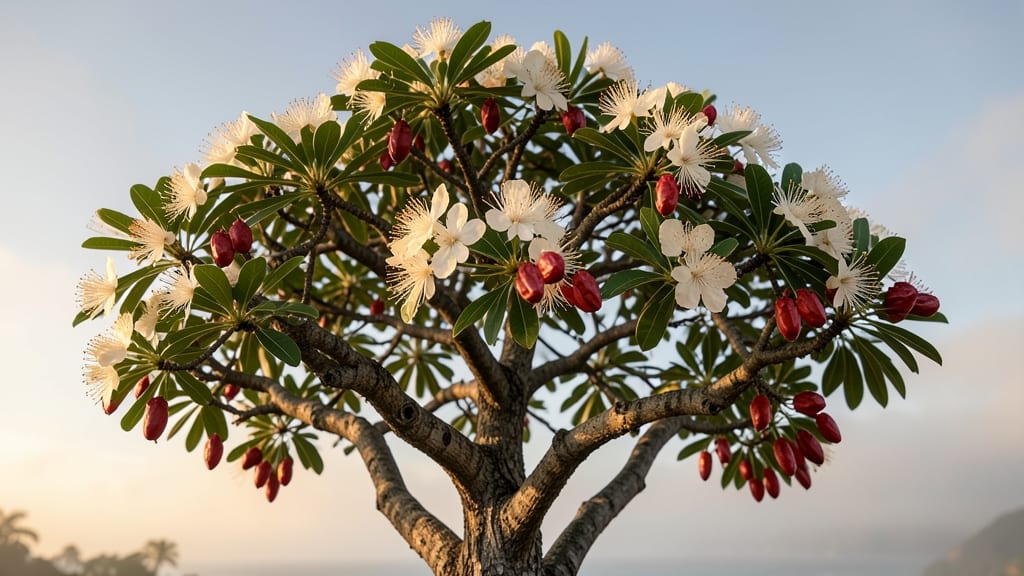 Cape May Flowering Gum Tree Stands Out