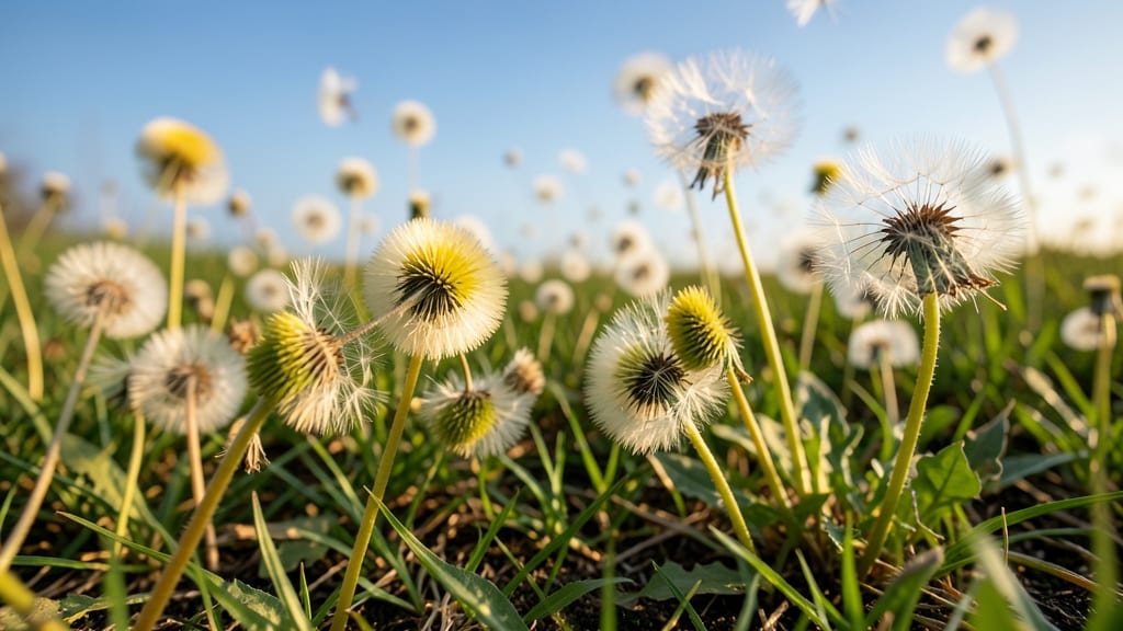 Dandelion Seed Pods