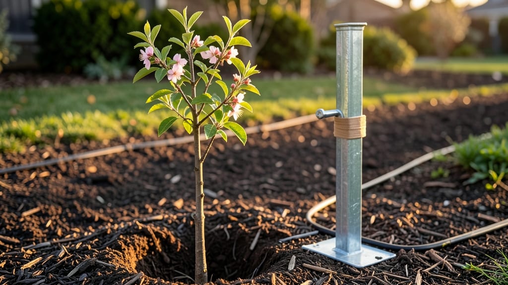 Tree Support Post: Sturdy Foundation for Storm-Proof Trees
