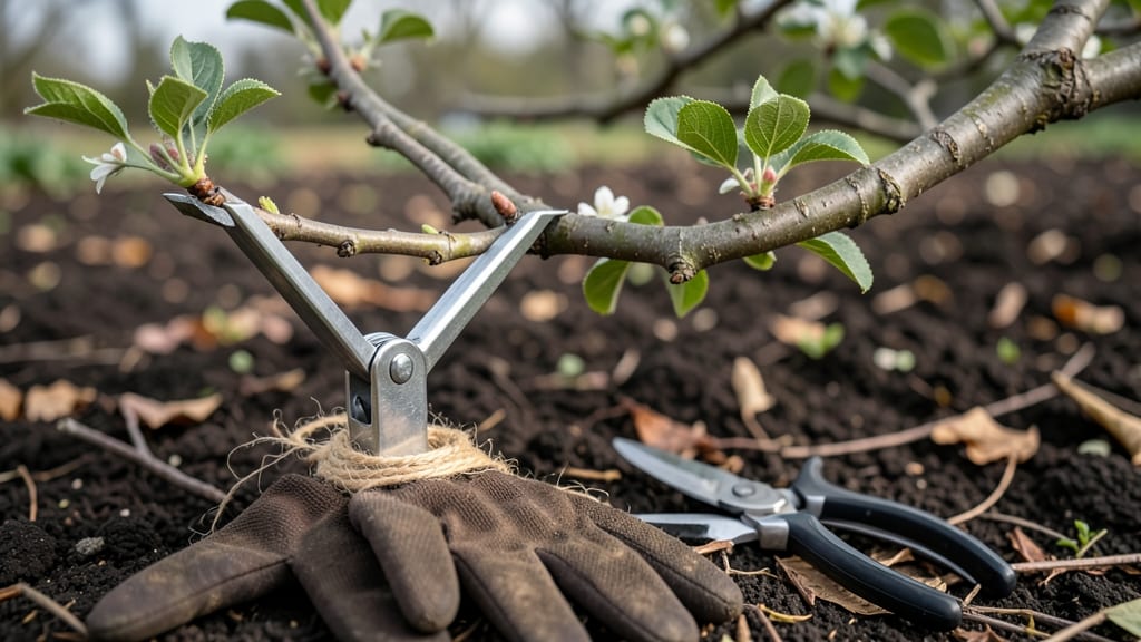Tree Branch Spreader: Precision Pruning for Even Growth Spread