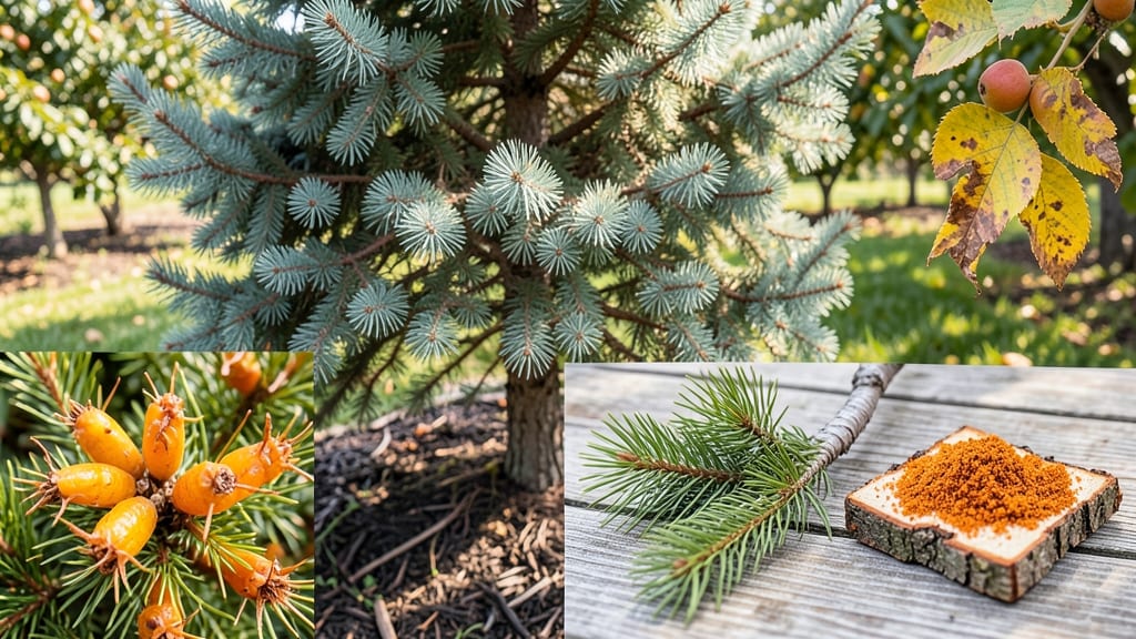 Cedar Tree Rust: Fungal Fix for Needle Discoloration and Spread Prevention