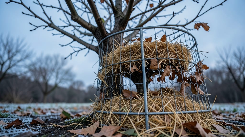 Building a Protective Cage for Small Trees