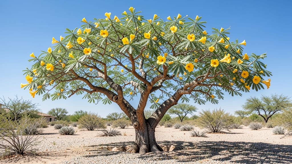 Palo Verde Tree Front Yard: Fast-Growing Privacy Screen With Minimal Pruning
