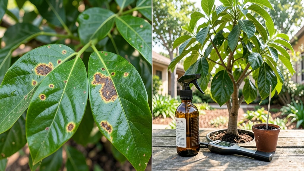 Avocado Tree Brown Spots on Leaves: Fungal vs Nutrient Deficiency Tests