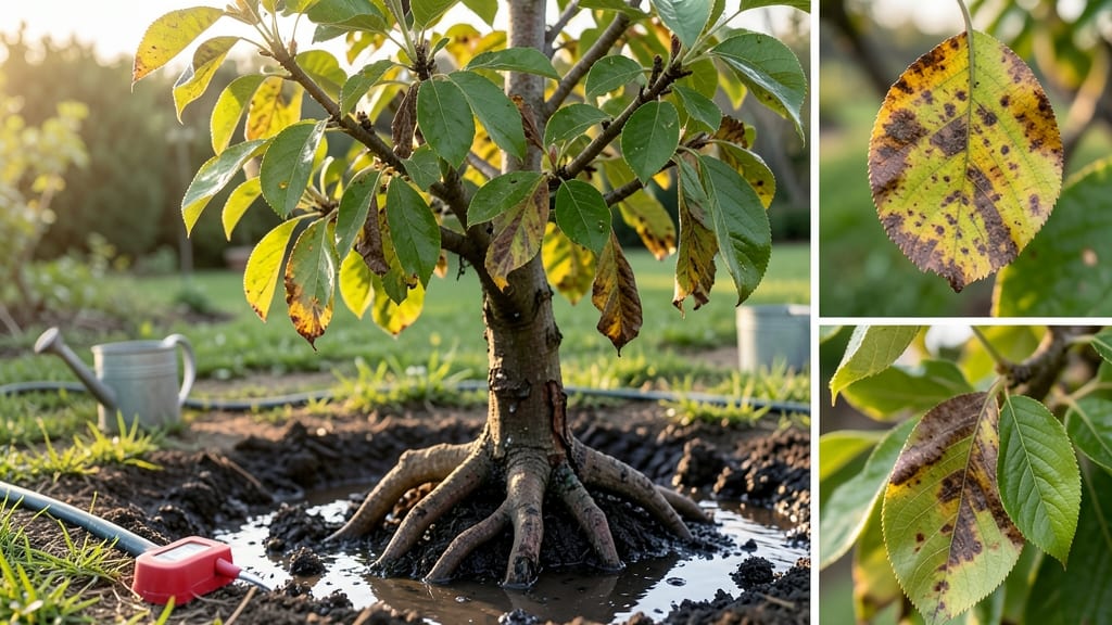 Cherry Tree Overwatering Signs: Drooping Leaves and Mushy Roots Revealed
