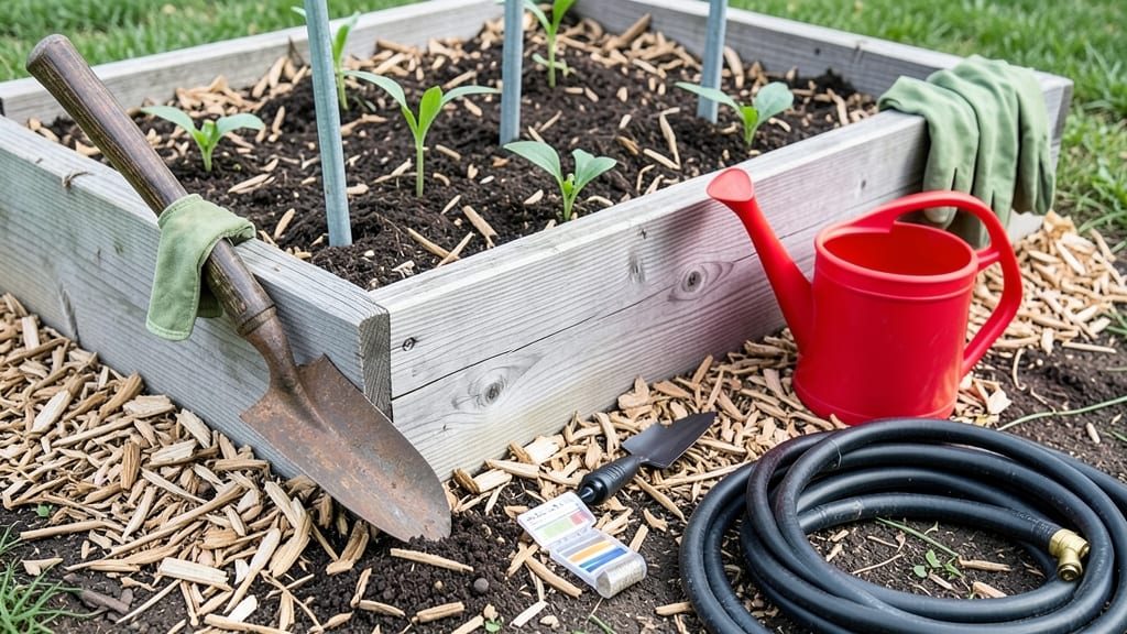 Raised Bed Tree Planting: Layered Soil Secrets for Root Success