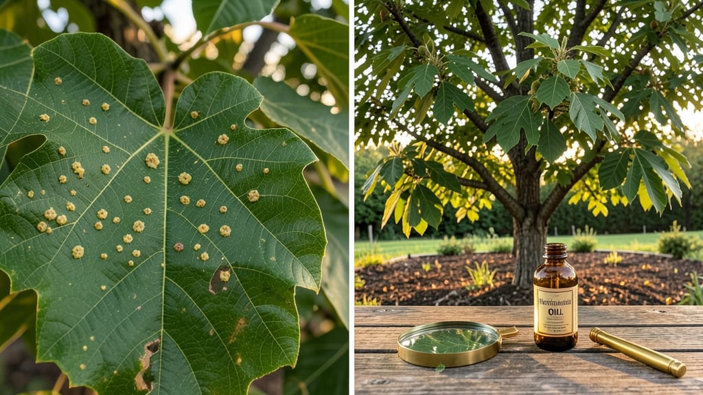 Bumps on Pecan Tree Leaves: Identify Causes and Cure Fungal Spread