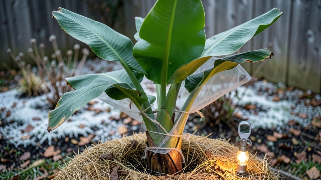 Banana Tree Winter Protection: Frost-Resistant Wrapping for Subzero Survival