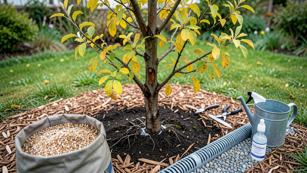 Overwatered Tree Recovery: Root Rot Rescue Through Strategic Pruning & Drainage Fixes