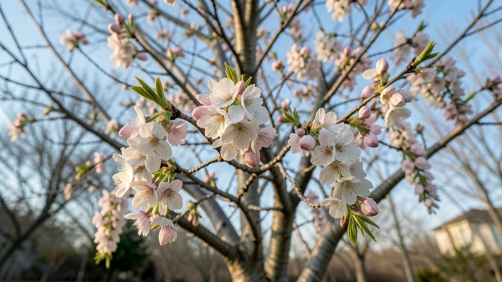Western Redbud Tree Creates Springtime Canopy