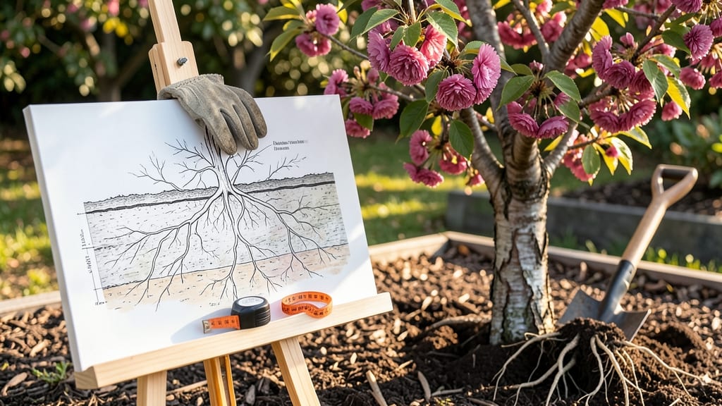 Kwanzan Cherry Tree Root System: How Deep Roots Spread for Stability and Feeding