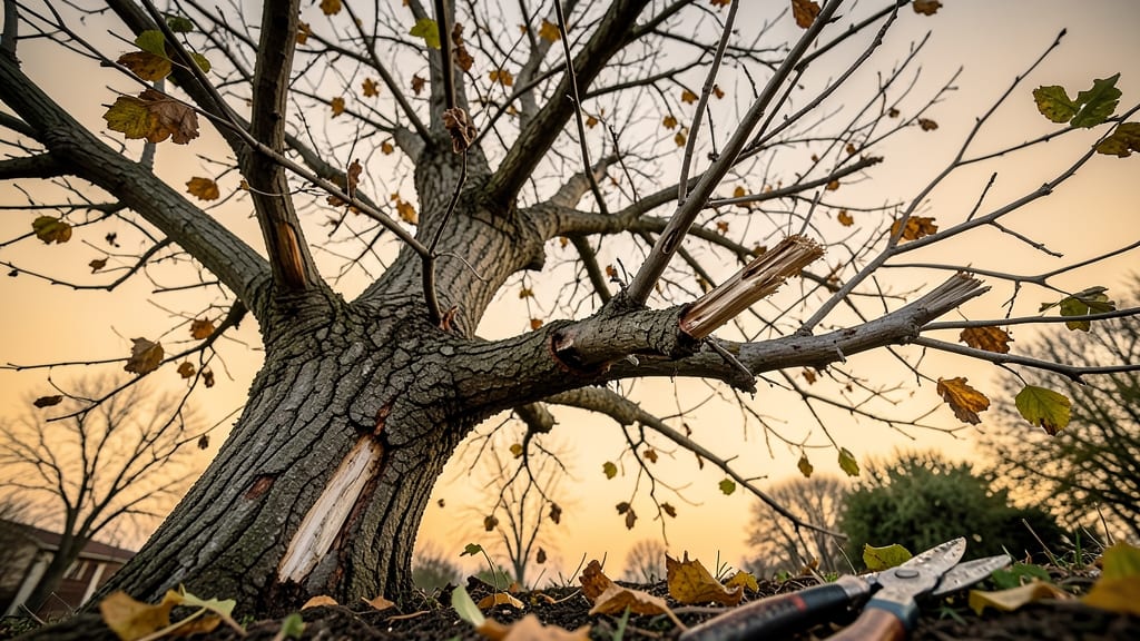 Pruning to Remove Weak or Damaged Branches