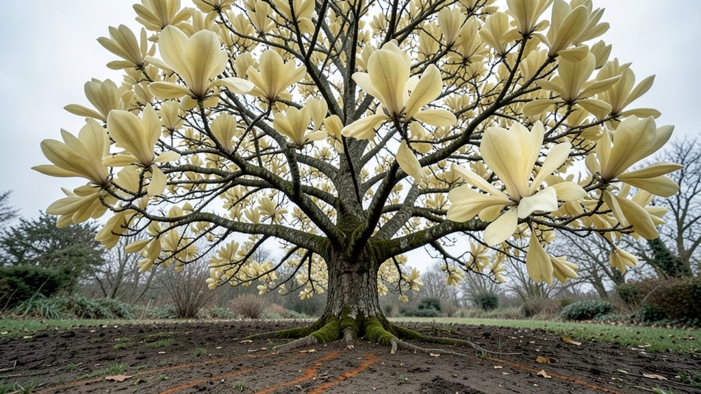 Pure Yellow Leaves Without Spots or Spots