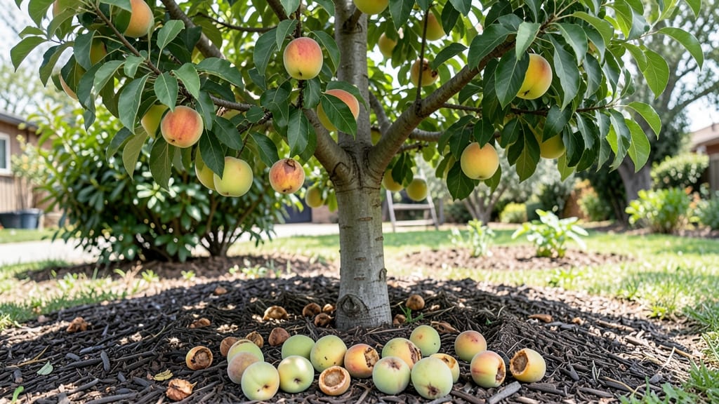 Peach Tree Fruit Drop Prevention: Structural Balance Through Root-to-Crown Pruning
