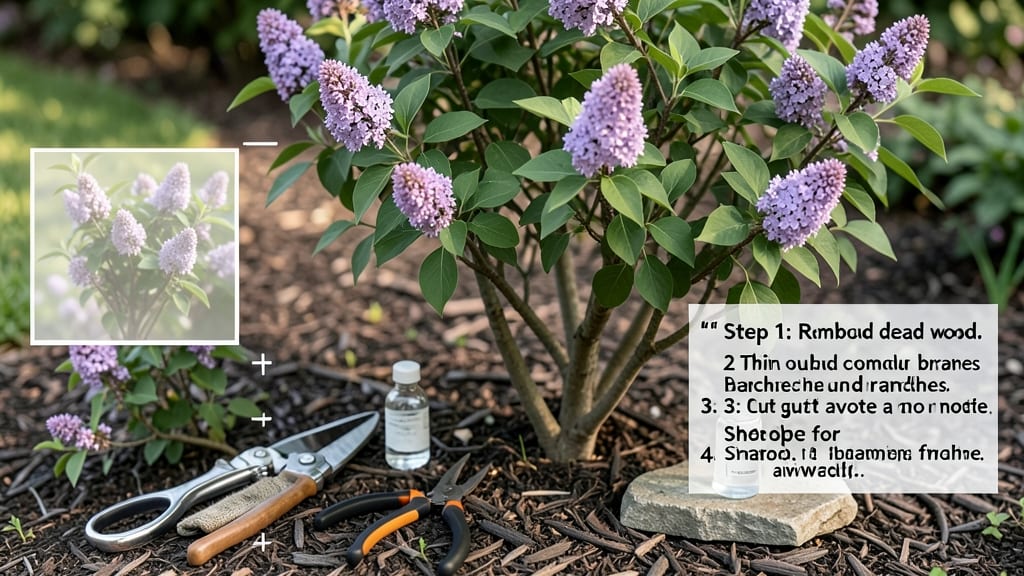 Lilac Tree Pruning Diagram: Seasonal Cuts for Blooms That Wow Year After Year