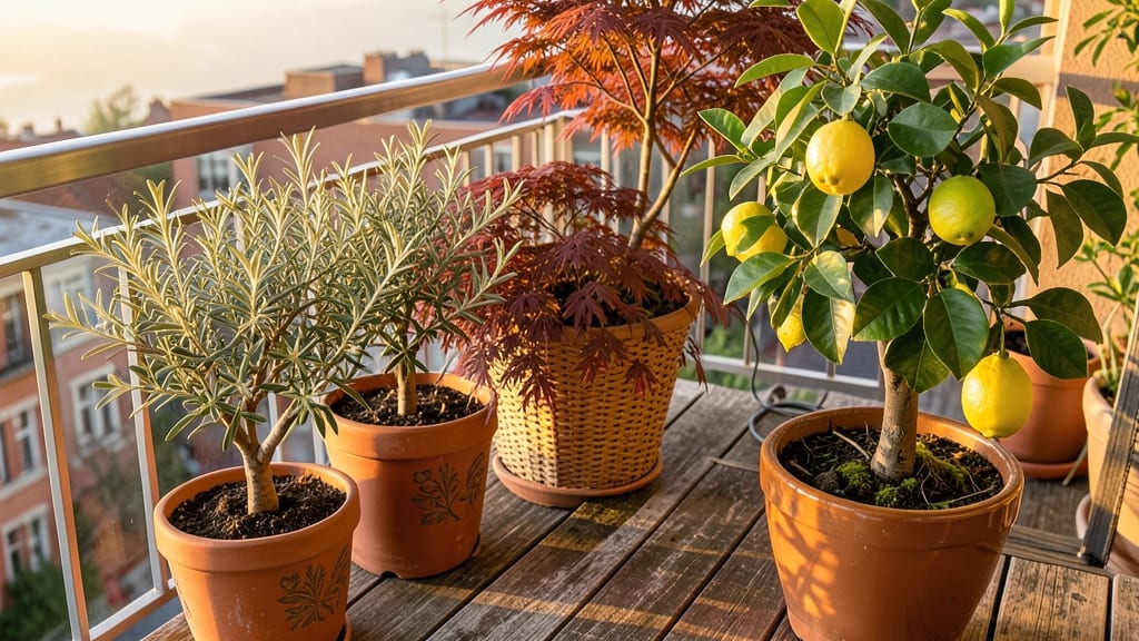 Container-Grown Trees for Balconies and Patios