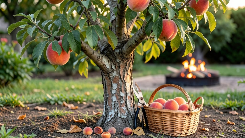 Bonfire Peach Tree Fruit: When to Harvest for Peak Flavor and Ripeness
