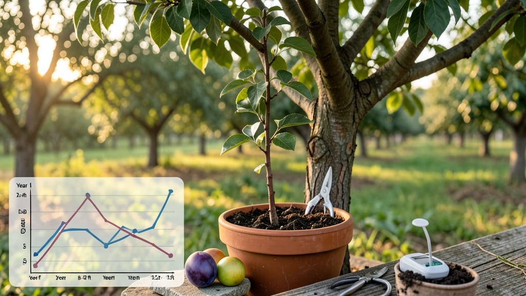 Plum Tree Growth Rate: Yearly Height Milestones by Variety