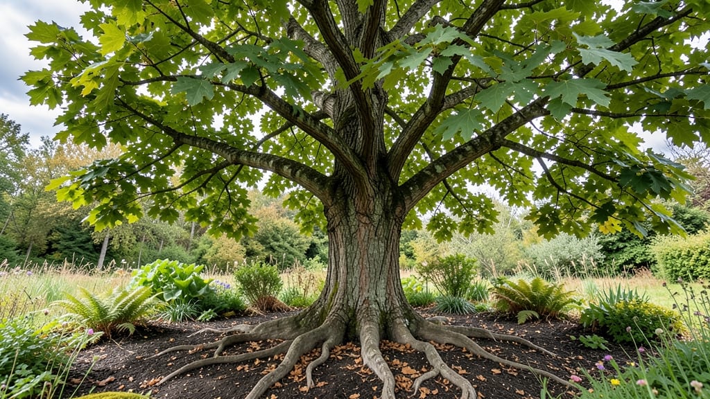 Picture of Tree with Roots and Branches: Structural Balance Through Root-to-Crown Technique