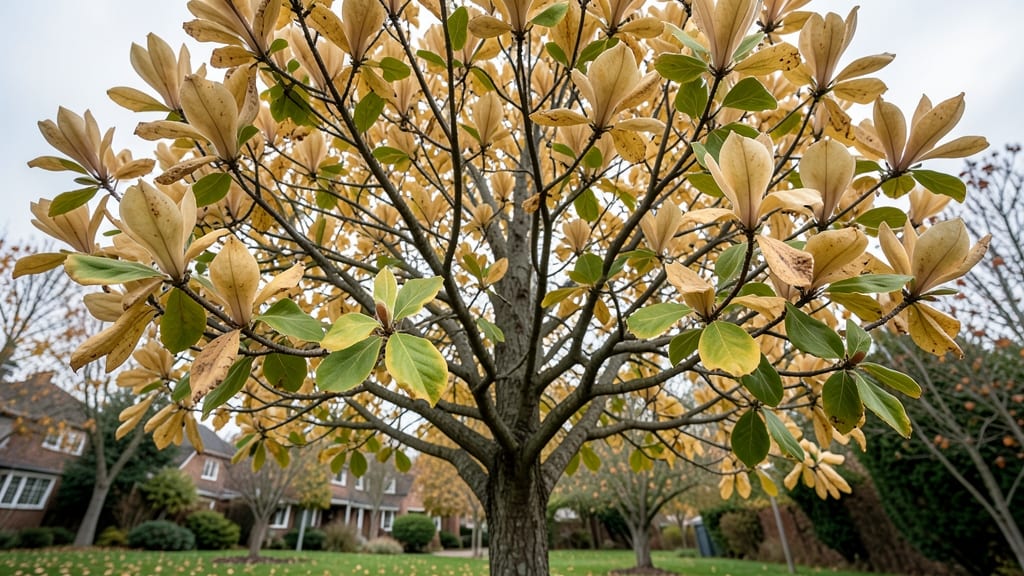 10 Magnolia Tree Leaves in Fall: How to Spot 3 Common Diseases Before They Spread