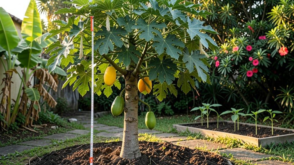 How Tall Do Papaya Trees Grow: Variety-Specific Heights & Growth Zones