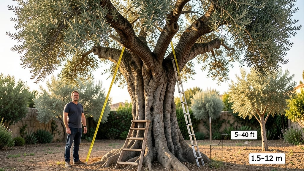 How Tall Do Olive Trees Grow: Dwarf vs Full-Sized Growth Rates by Variety