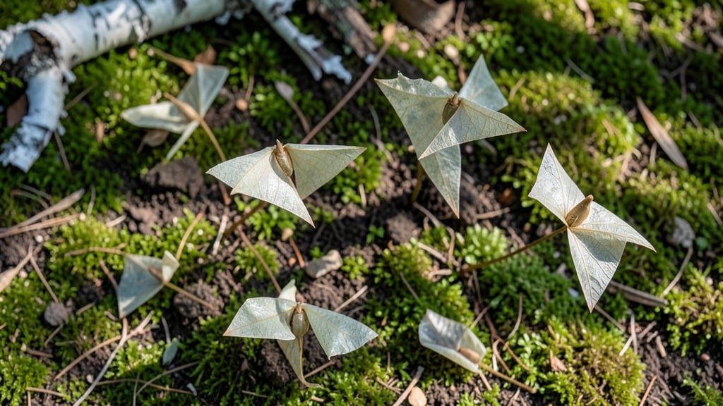 Birch Winged Seed Pods