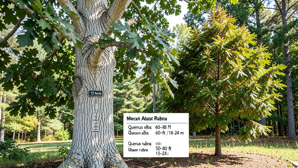 How Tall Can an Oak Tree Grow: Species-Specific Records and Growth Factors