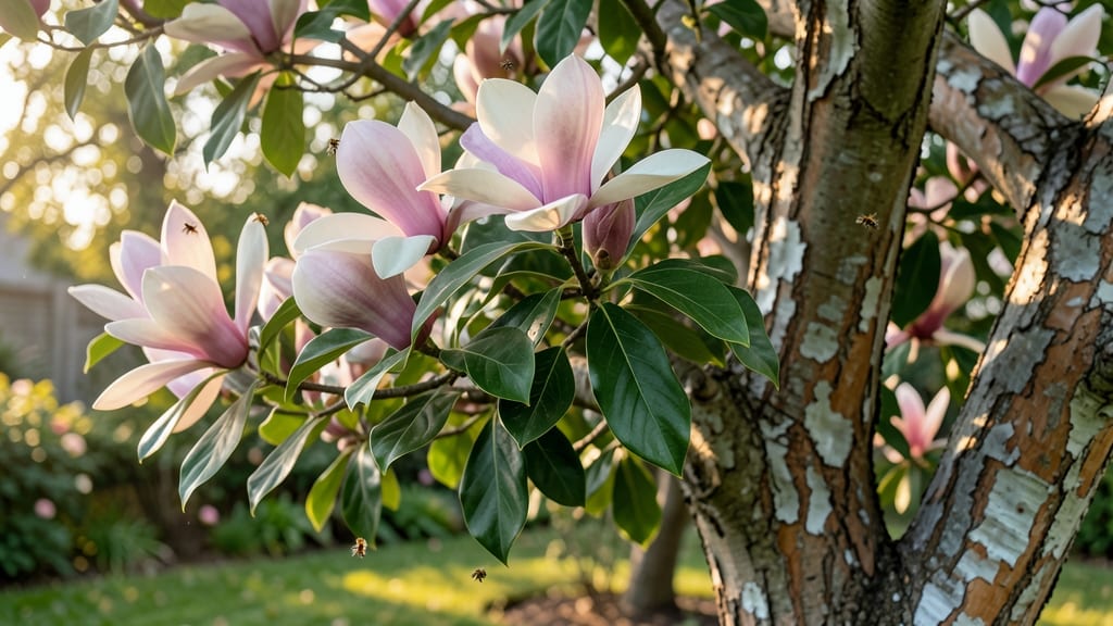 Magnolia Tree with Lilac-Like Floral Perfume